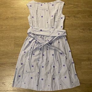Purple Polka Dot Dress